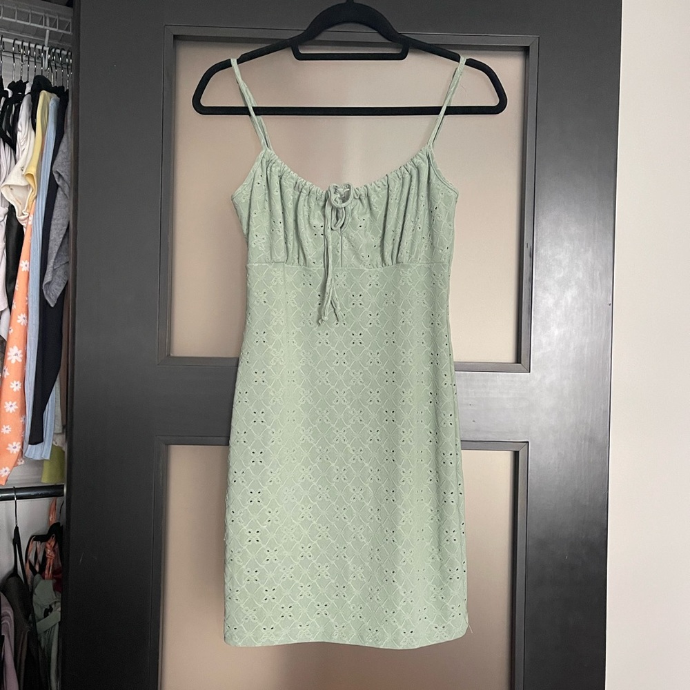 Sage Green Dress